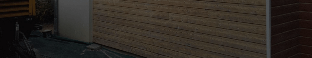 Bandeau ponçage de façade Ponçage de façade en bois