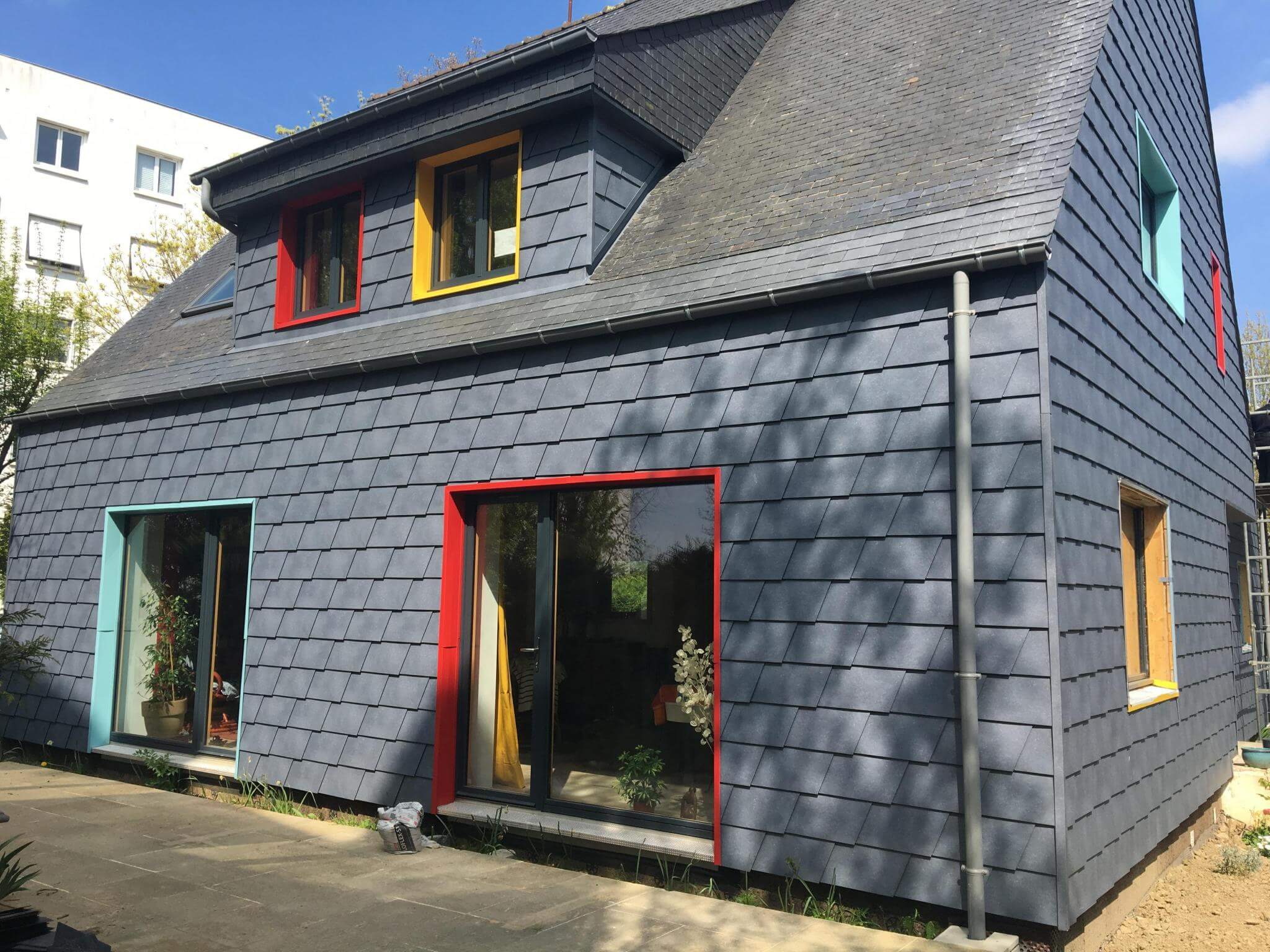 Isolation extérieure sous bardage